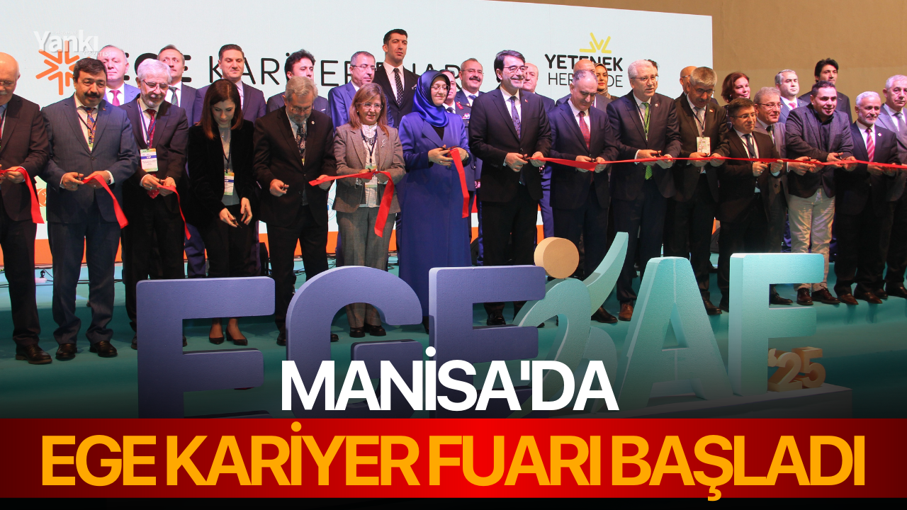 Manisa'da Ege Kariyer Fuarı başladı