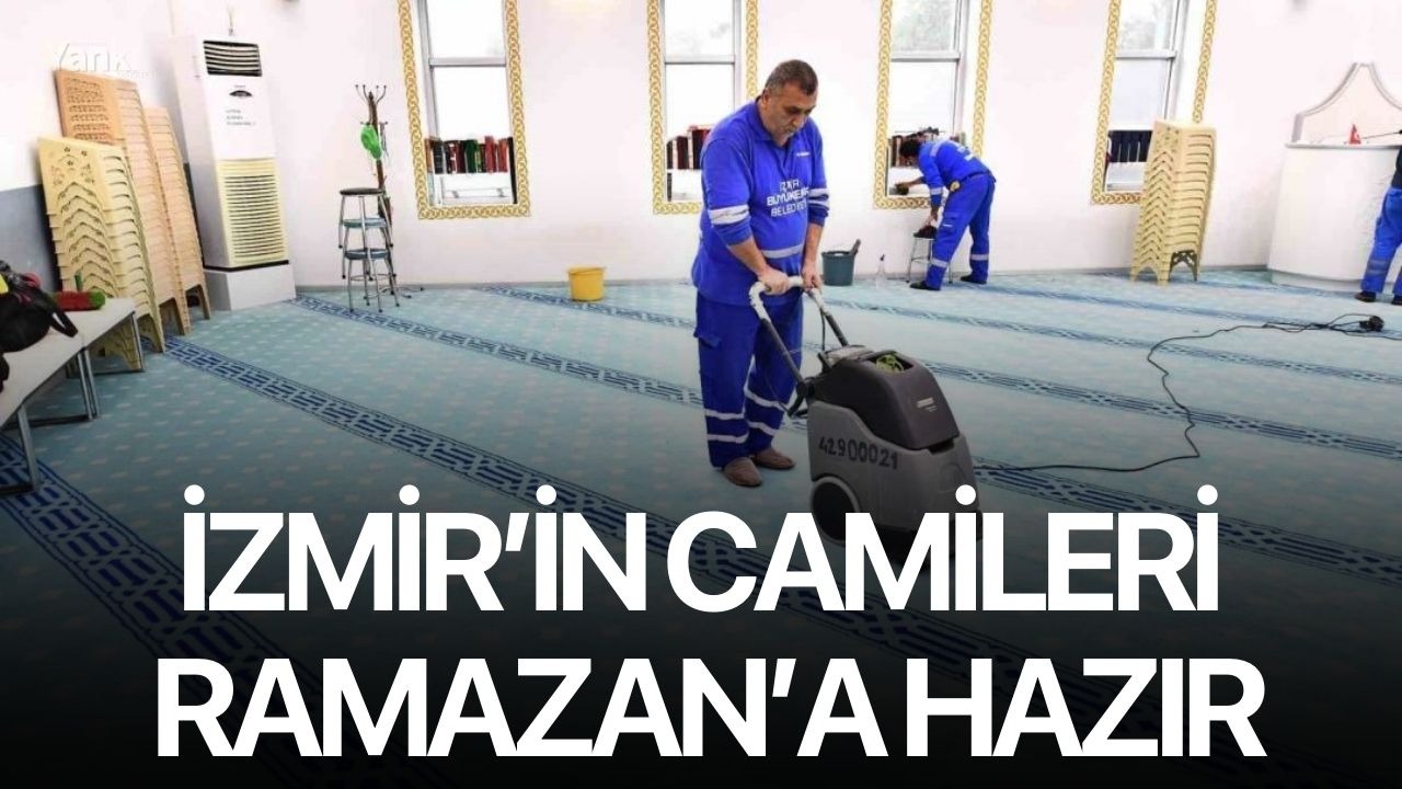 İzmir’in camileri Ramazan’a hazır