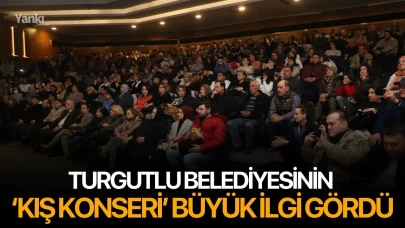 Turgutlu Belediyesinin ‘Kış Konseri’ Büyük İlgi Gördü