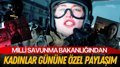 Milli Savunma Bakanlığından Kadınlar Gününe Özel paylaşım