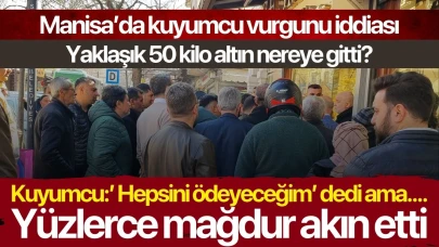 Manisa’da Kuyumcu Vurgunu İddiası: 50 Kilo Altın Kayıp mı?