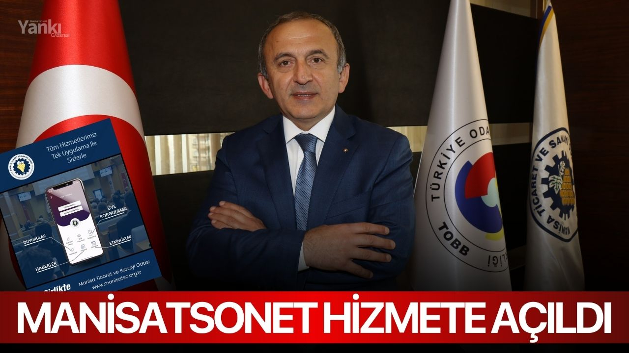 MANİSATSONET hizmete açıldı