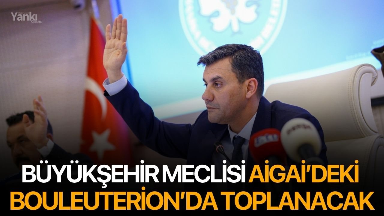 Büyükşehir Meclisi Aigai’deki Bouleuterion’da toplanacak