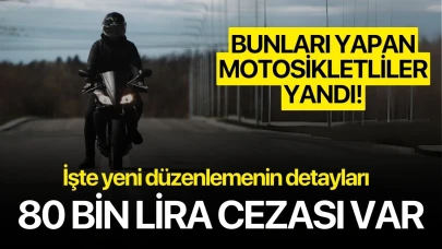 Bunu yapan motosikletli yandı! İşte yeni düzenleme