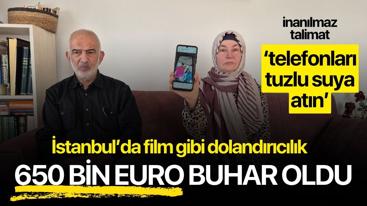 İstanbul'da 650 bin Euro'luk telefon vurgunu