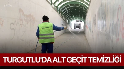 Turgutlu'da Alt Geçit Temizliği