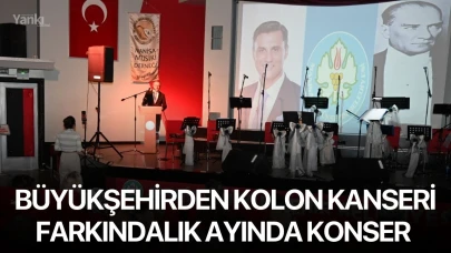 Büyükşehirden kolon kanseri farkındalık ayında konser