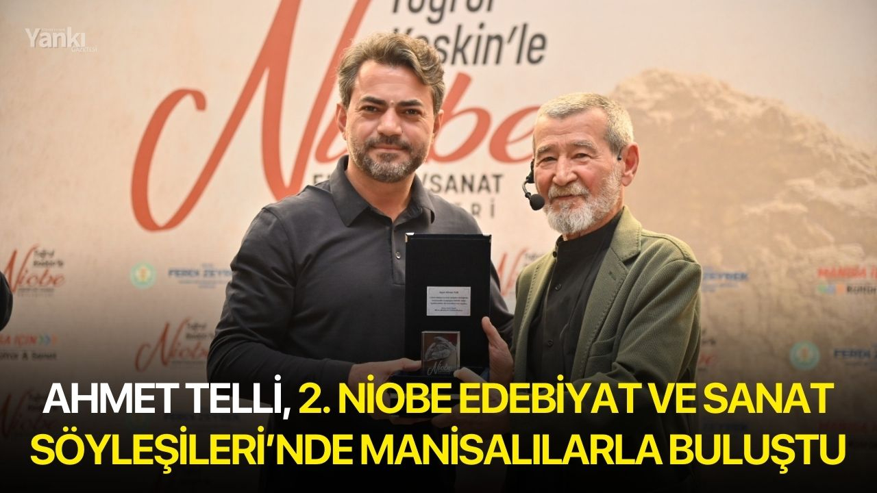 Ahmet Telli, 2. Niobe Edebiyat ve Sanat Söyleşileri’nde Manisalılarla Buluştu