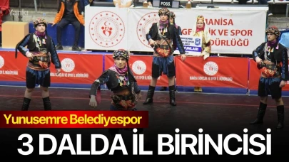 Yunusemre Belediyespor, 3 Dalda İl Birincisi