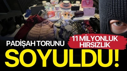 Osmanlı Padişahı Sultan Vahdettin'in torunun evinden milyonluk hırsızlık