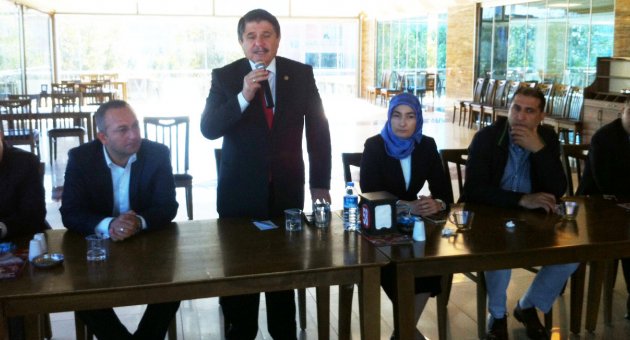 Tanrıverdi , İlçe Teşkilatı'yla biraraya geldi