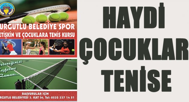 Tenis Kursları Başlıyor