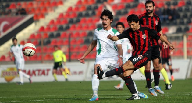 Turgutluspor dibe vurdu: 1-1